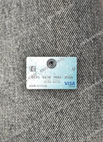 Venezuela Banco Central de Venezuela bank visa classic card photolook front